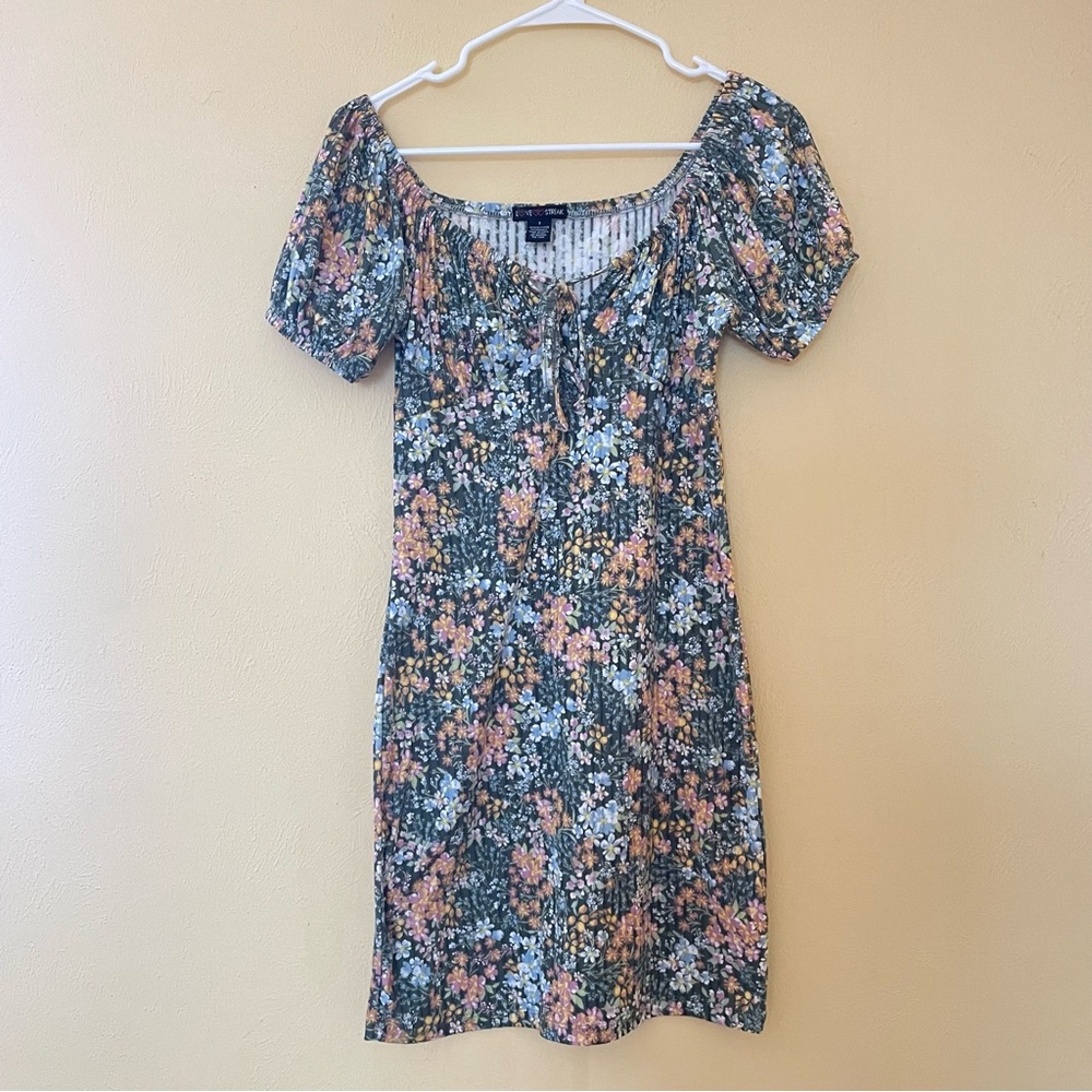 Love Streak Mini Floral Dress Sz-S